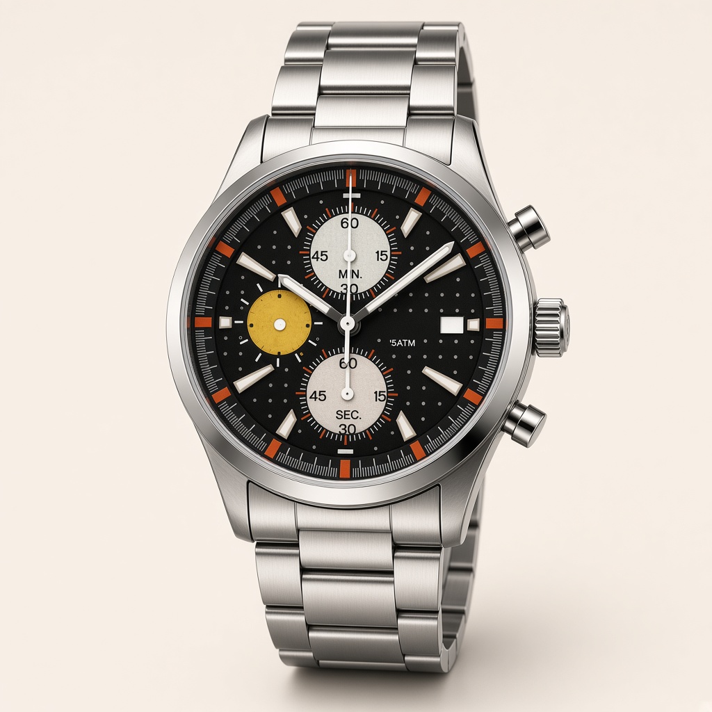 Capability sample · no logo Professional chronographs CH001