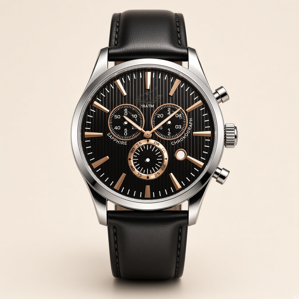 Capability sample · no logo Professional chronographs CH004