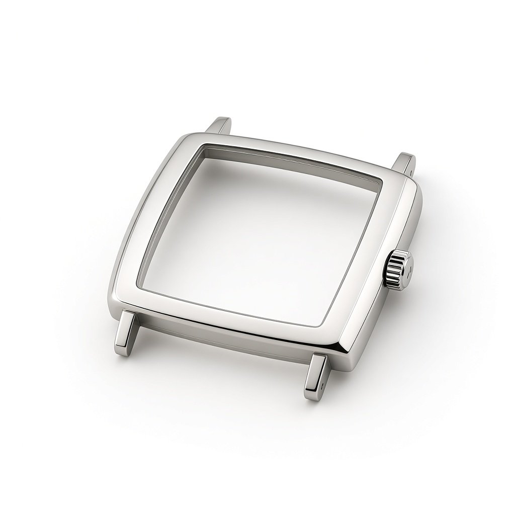 CQ002 Stainless steel cases Cushion square